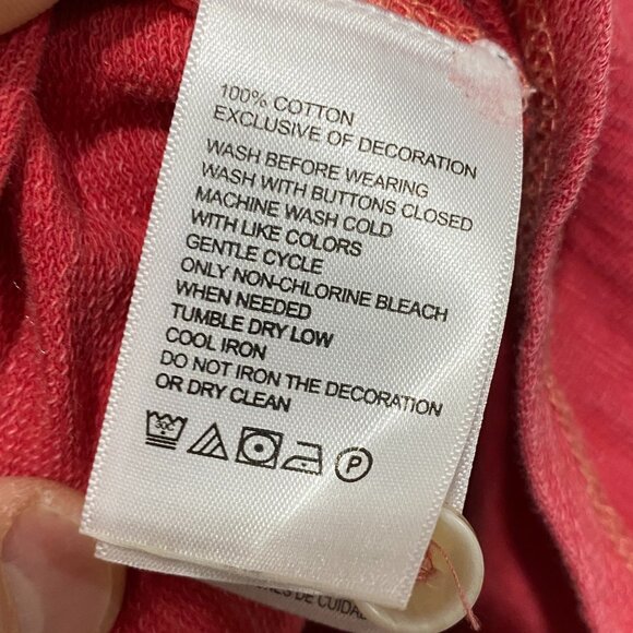 Tommy Bahama Men’s Large Red Long Sleeve Button Shirt Casual Island Style Cotton - Picture 6 of 8